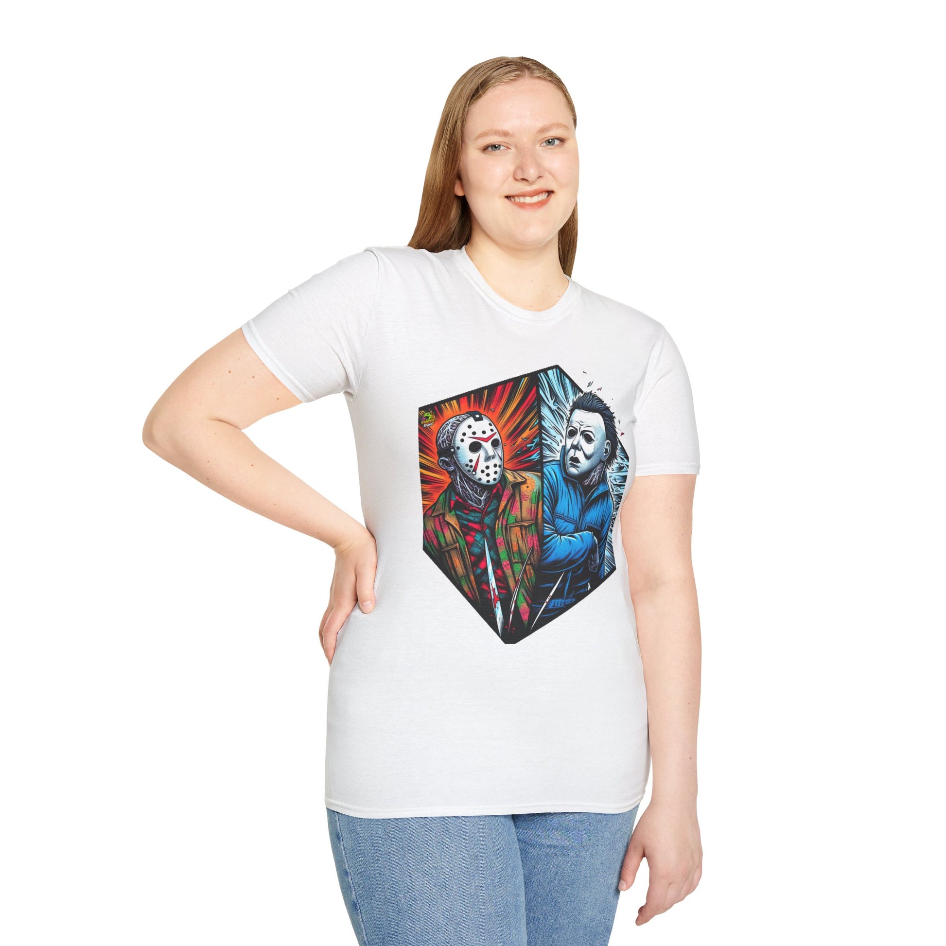 Myers - Funny Jason & Michael Myers Shirt | Halloween Horror T-Shirt - premium material. limited stock. Order yours now and stand out with this exclusive piece!