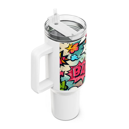 Geek - Stanley cup | Geek Tumbler for Anime Fans | Colorful Drinkware for Pop Culture Lovers - premium material. limited stock. Order yours now and stand out with this exclusive piece!