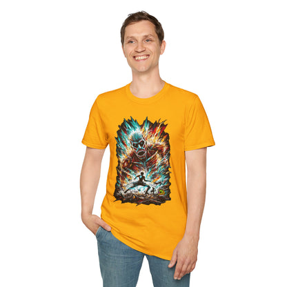 Eren Yeager Titan’s Power Tee | Attack on Titan Shirt | Shingeki no - VibroPrint Studio