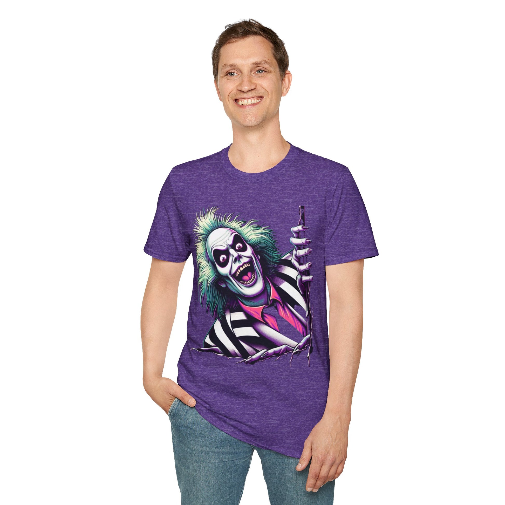 Image of Exclusive Beetlejuice Shirt | Beetlejuice Gift Idea | Classic Beetlejuice Tee | Beetlejuice Halloween Tee | Graphic Tee