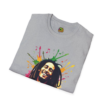 Echoes - Bob Marley T-Shirt - Soulful Echoes - custom-made. limited stock. Order yours now and stand out with this exclusive piece!