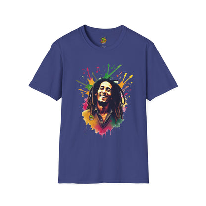 T-Shirt - Bob Marley T-Shirt - Soulful Echoes - custom-made. perfect gift idea. Order yours now and stand out with this exclusive piece!