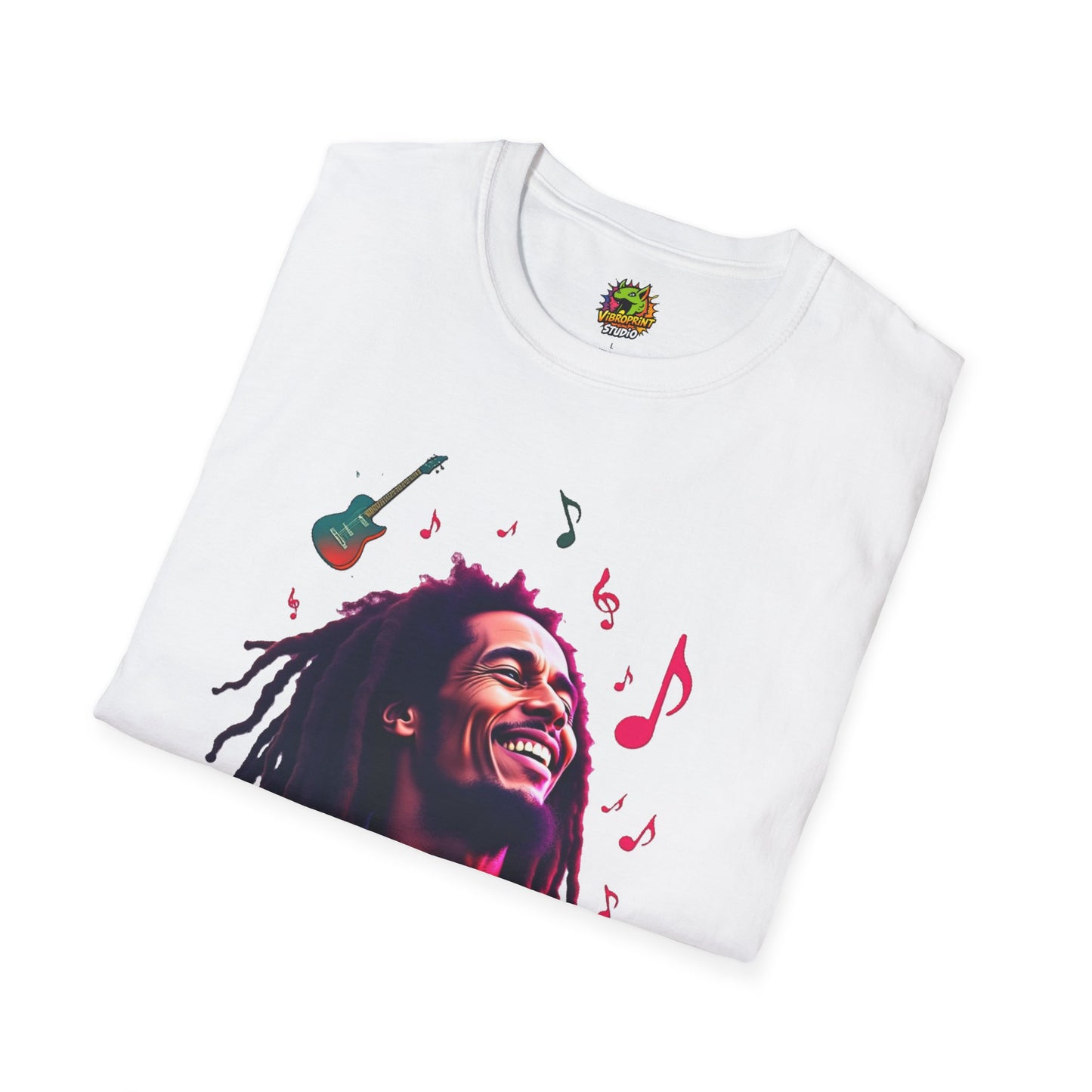 Bob Marley T-Shirt - Vibrant Rasta Revolution