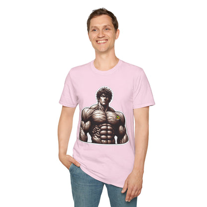 UFC T Shirt | Unleash Fierce Confidence | Motivational UFC Tee with Baki Anime Inspiration