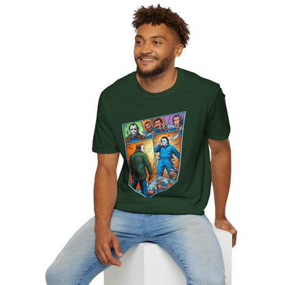 Michael Myers Vintage Shirt | Jason & Michael Funny Horror Tee