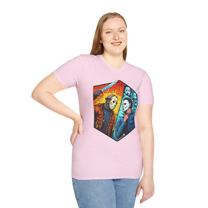 Michael Myers Vintage Shirt | Jason & Michael Halloween Tee