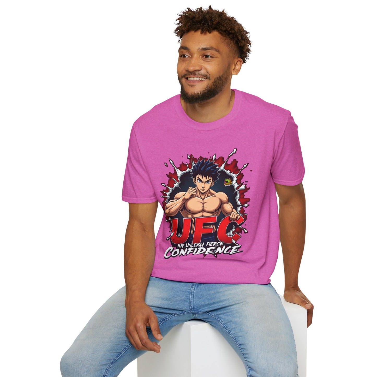 UFC T Shirt | Unleash Fierce Confidence | UFC Tee Inspired by Baki Anime for Fitness Enthusiasts