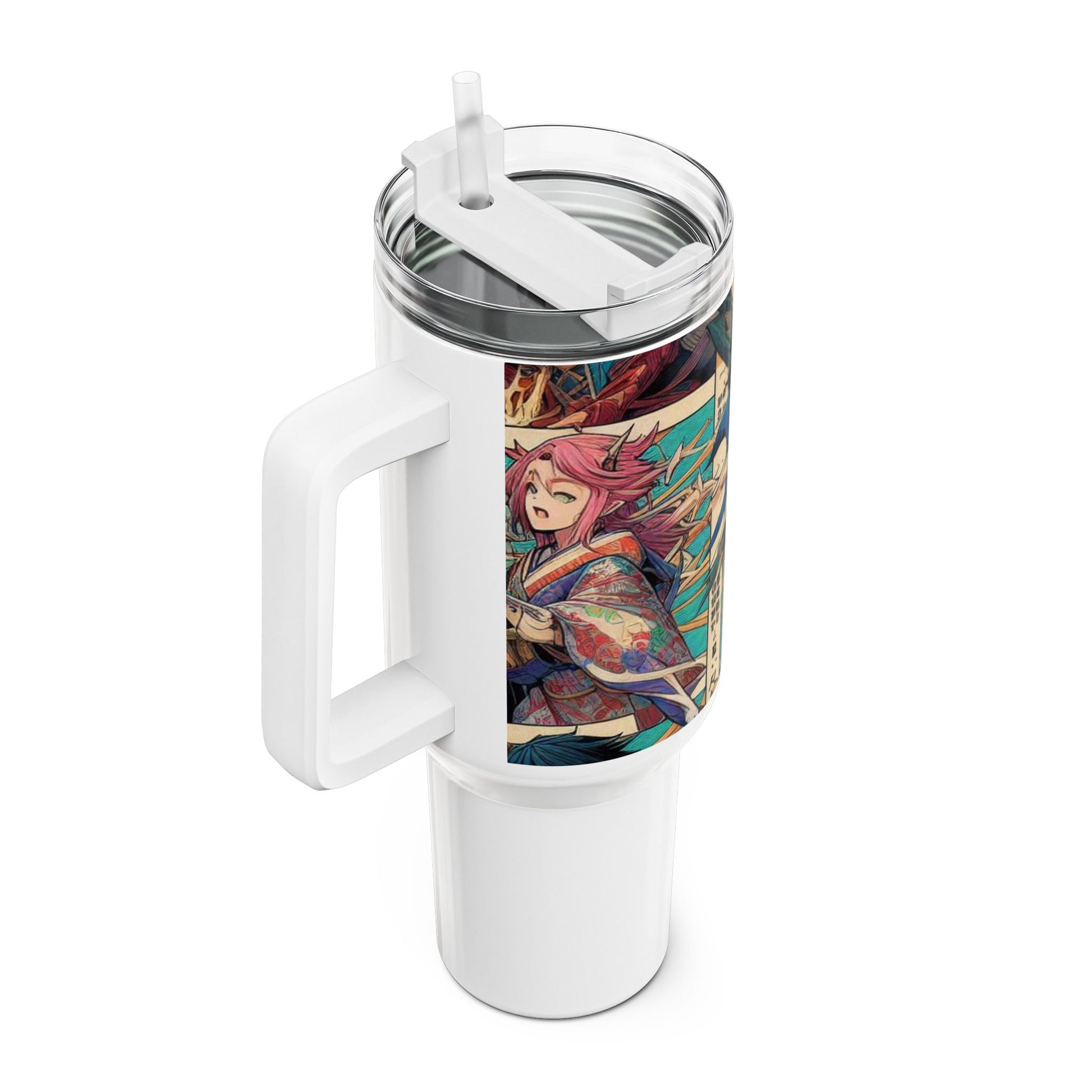 Stanley - Stanley cup | Geek Themed Drinkware for Anime Fans | Colorful Cartoon Tumbler - premium material. perfect gift idea. Order yours now and stand out with this exclusive piece!