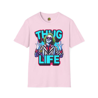 Spooky - Beetlejuice Shirt | Thug Life Halloween Graphic Tee | Spooky Beetlejuice T-Shirt - custom-made. limited stock. Order yours now and stand out with this exclusive piece!