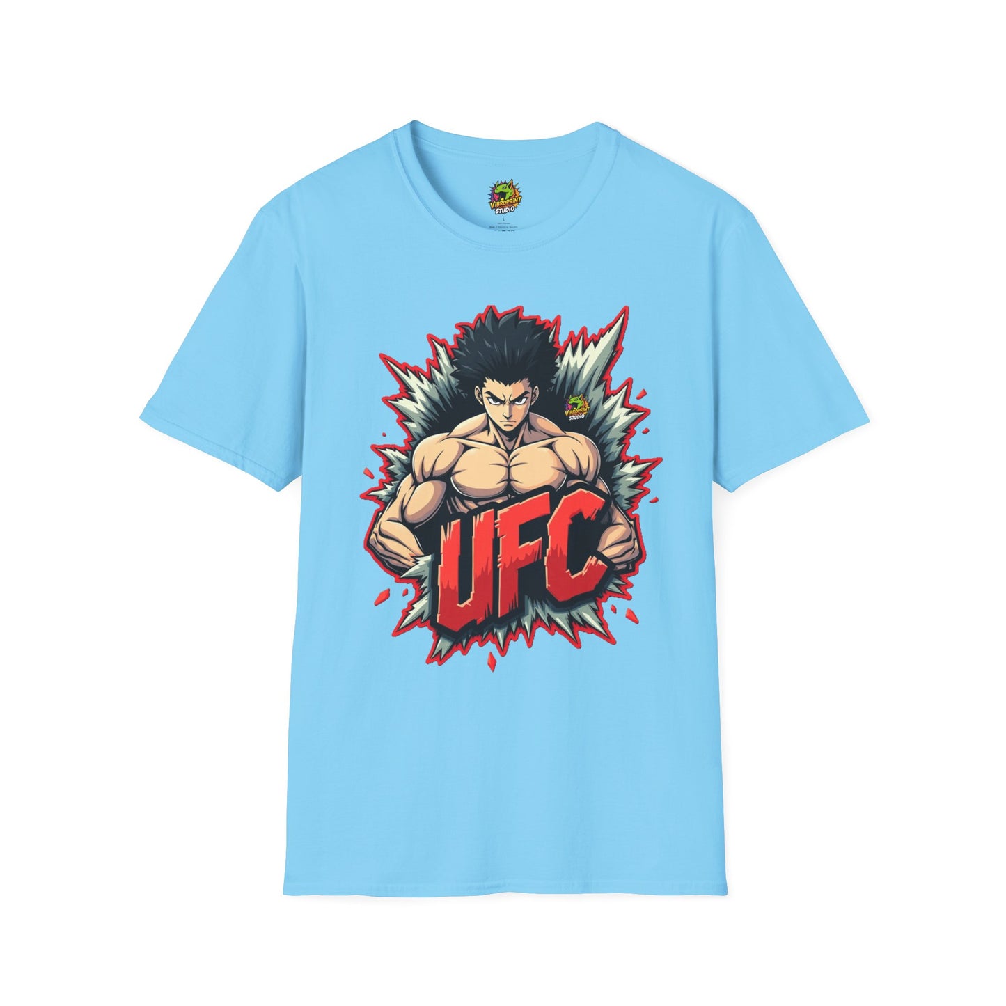 Unleash - UFC T Shirt | Unleash Fierce Confidence | UFC Tee with Baki Anime Inspiration for Gym - custom-made. limited stock. Order yours now and stand out with this exclusive piece!