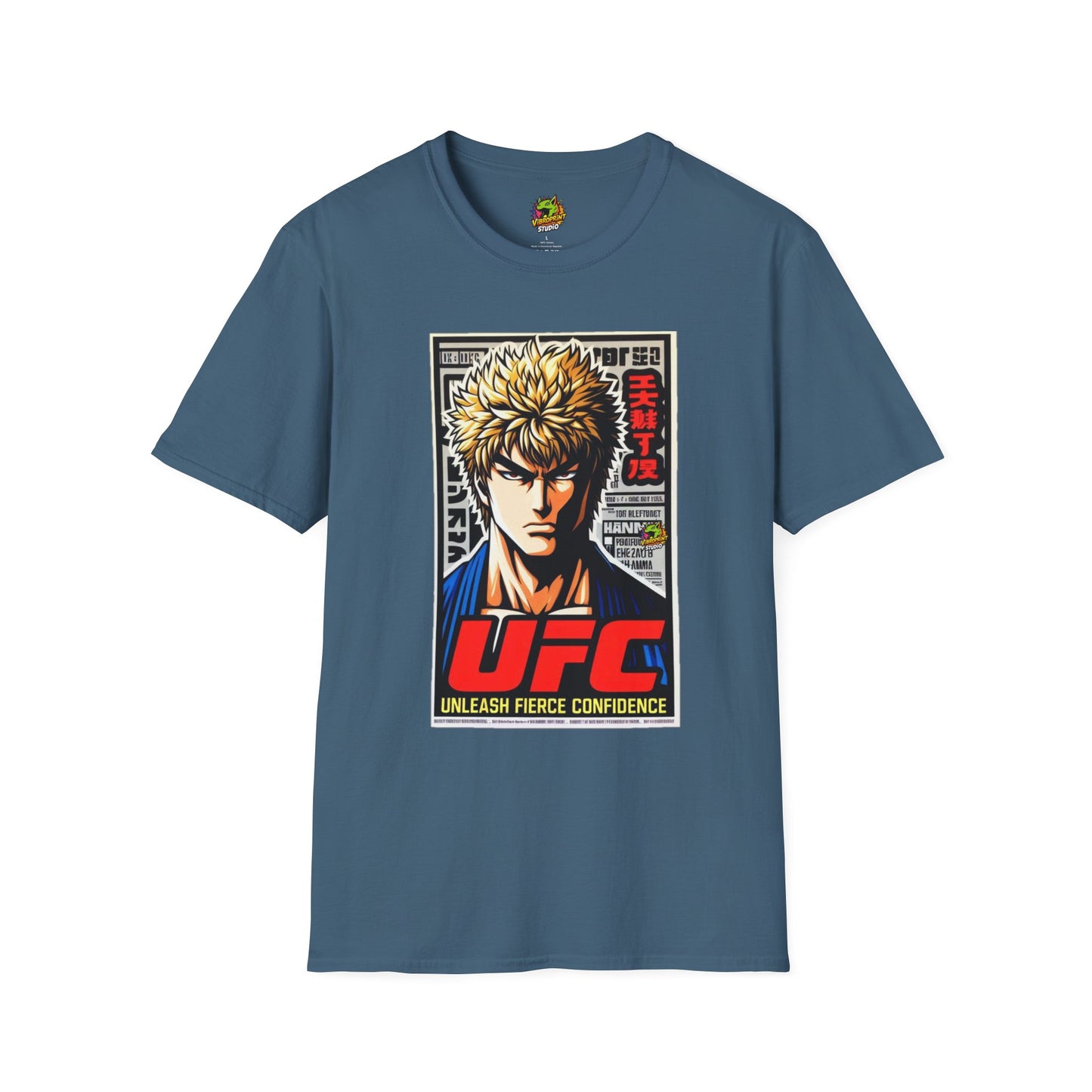 Inspired - UFC T Shirt | Unleash Fierce Confidence | UFC Tee for Gym Inspired by Baki - custom-made. limited stock. Order yours now and stand out with this exclusive piece!