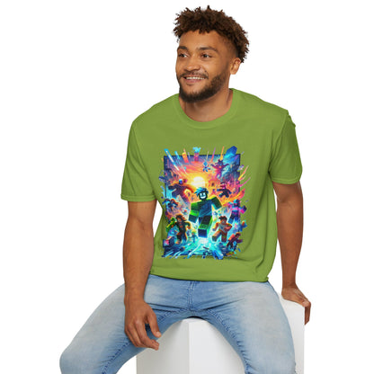 Graphic - Trendy Roblox T-Shirt for Boys & Girls | Roblox Kids Clothing | Roblox Adventure Graphic Tee | Cool Gift for Roblox Fans - premium material. perfect gift idea. Order yours now and stand out with this exclusive piece!