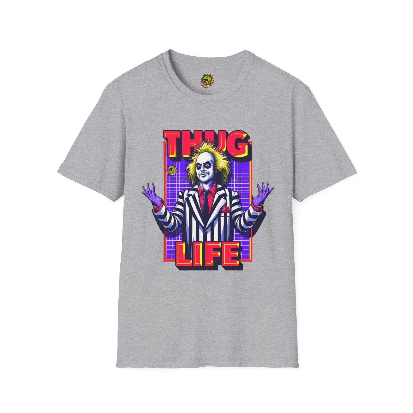 Halloween - Beetlejuice Shirt | Halloween Thug Life Tee | Classic Beetlejuice Graphic T-Shirt - premium material. limited stock. Order yours now and stand out with this exclusive piece!