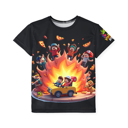 Kids Roblox T-Shirt - Fun Gamer Design by Vibroprint Studio