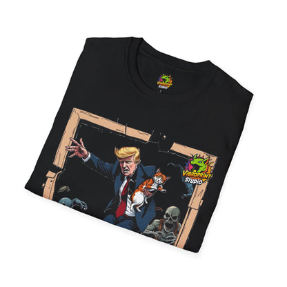 | - They're Eating the Dogs Tee | Trump Election Meme Tee | Funny Satire Graphic Shirt - custom-made. perfect gift idea. Order yours now and stand out with this exclusive piece!