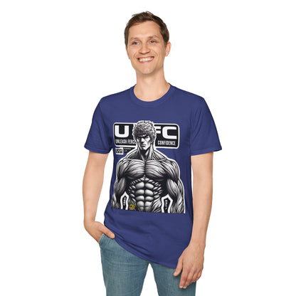 UFC T Shirt | Unleash Fierce Confidence | UFC Tee Inspired by Baki Anime T Shirt for Fitness Lovers