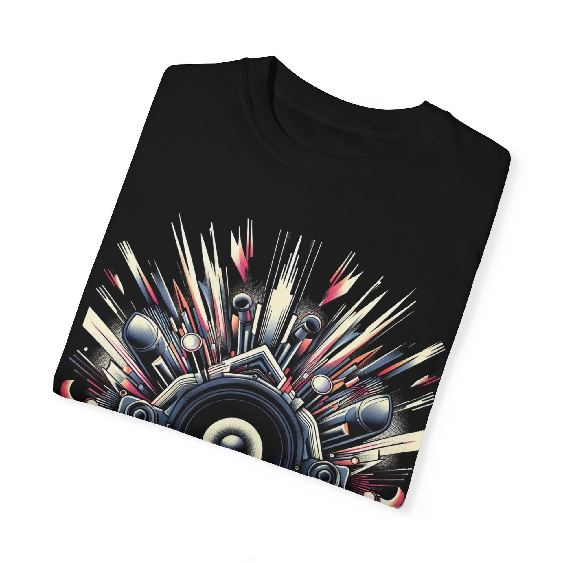 Sound - Booming Sound Waves & Music Beats Rapper Merch | Hip-Hop T-Shirt Design - premium material. limited stock. Order yours now and stand out with this exclusive piece!