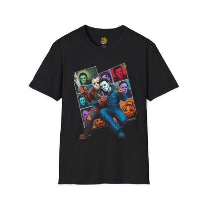 Michael - Jason Voorhees & Michael Myers Funny Shirt | Halloween Picnic Tee - premium material. limited stock. Order yours now and stand out with this exclusive piece!