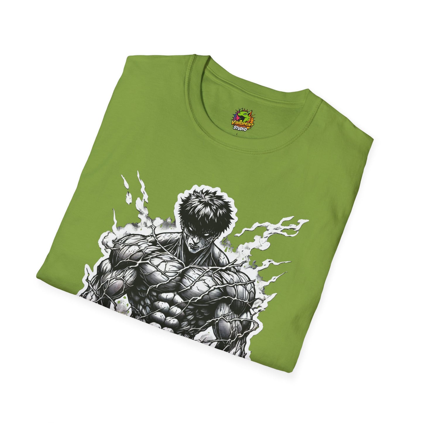 UFC T Shirt | Unleash Fierce Confidence | UFC Tee with Baki Anime Inspiration for Athletes