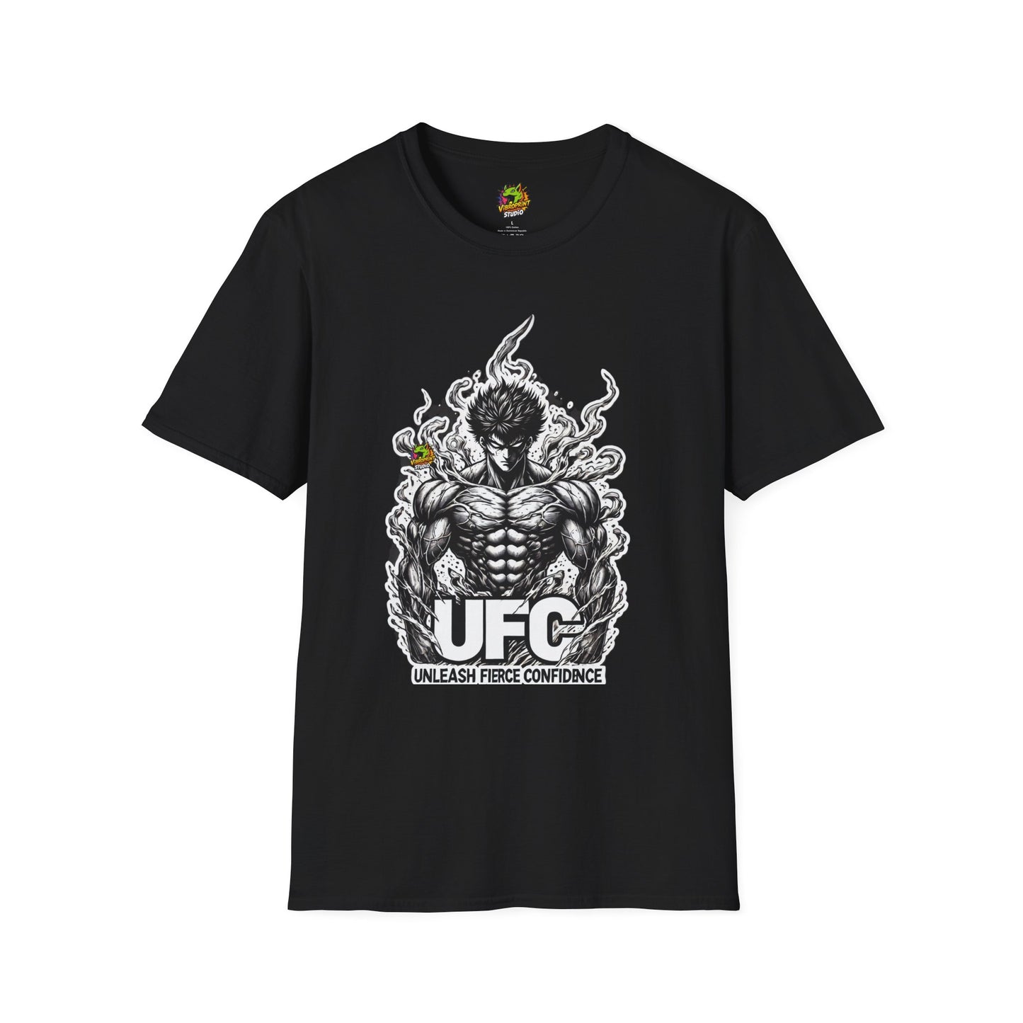 UFC T Shirt | Unleash Fierce Confidence | Motivational UFC Tee with Baki Anime Influence - High Quality Image