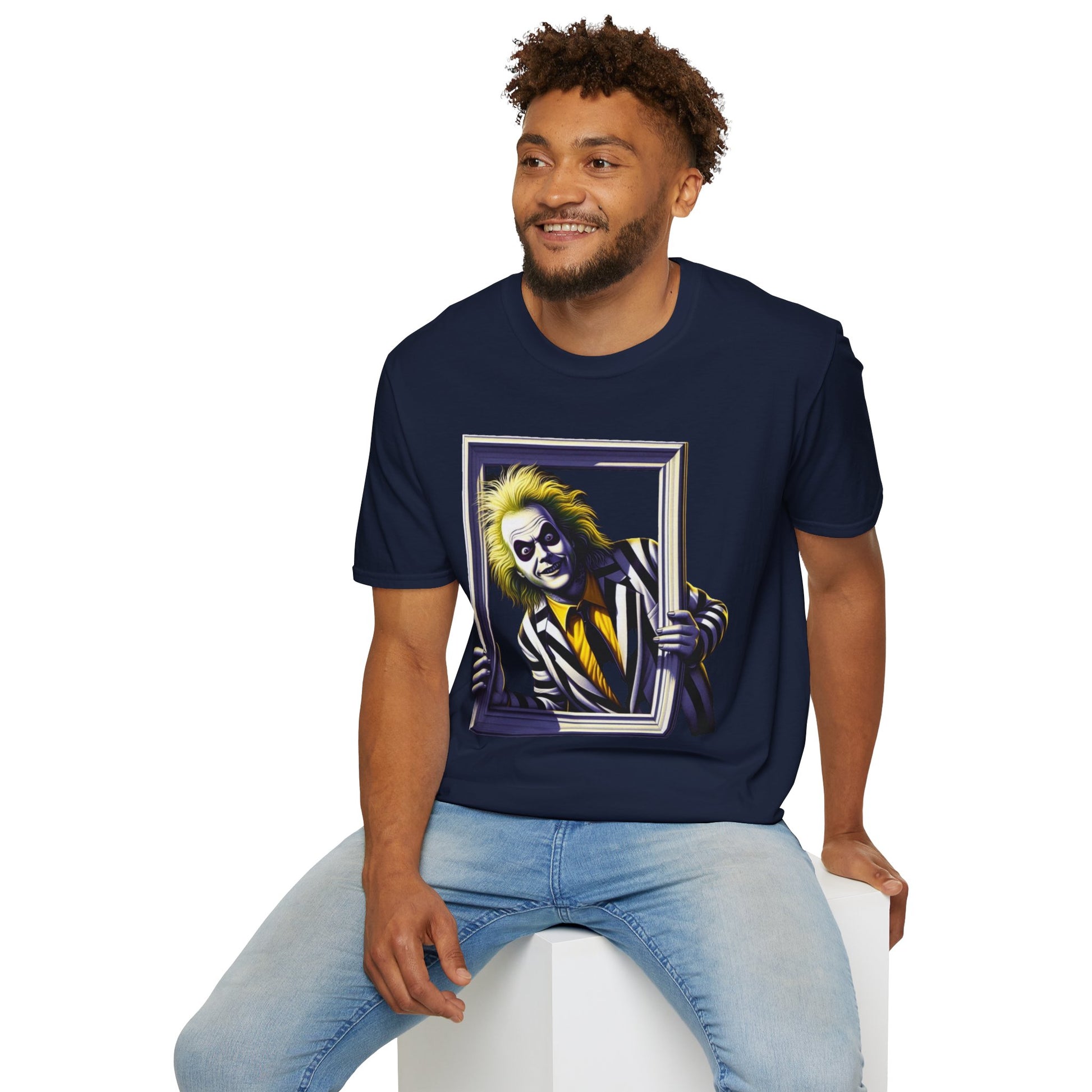 Creepy - Beetlejuice Shirt | Classic Beetlejuice Tee | Beetlejuice Graphic Shirt | Creepy Beetlejuice Tee - premium material. limited stock. Order yours now and stand out with this exclusive piece!