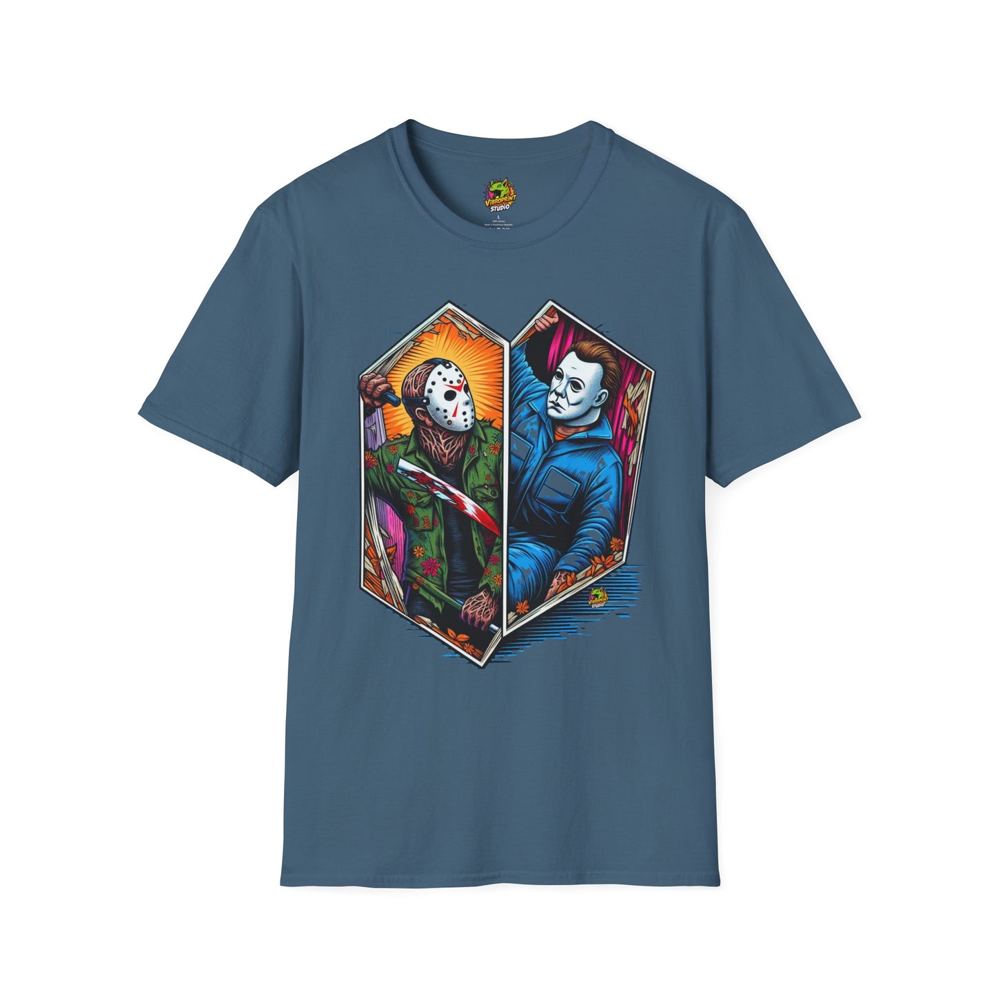 Myers - Jason & Michael Funny Halloween T-Shirt | Michael Myers Vintage Tee - premium material. perfect gift idea. Order yours now and stand out with this exclusive piece!