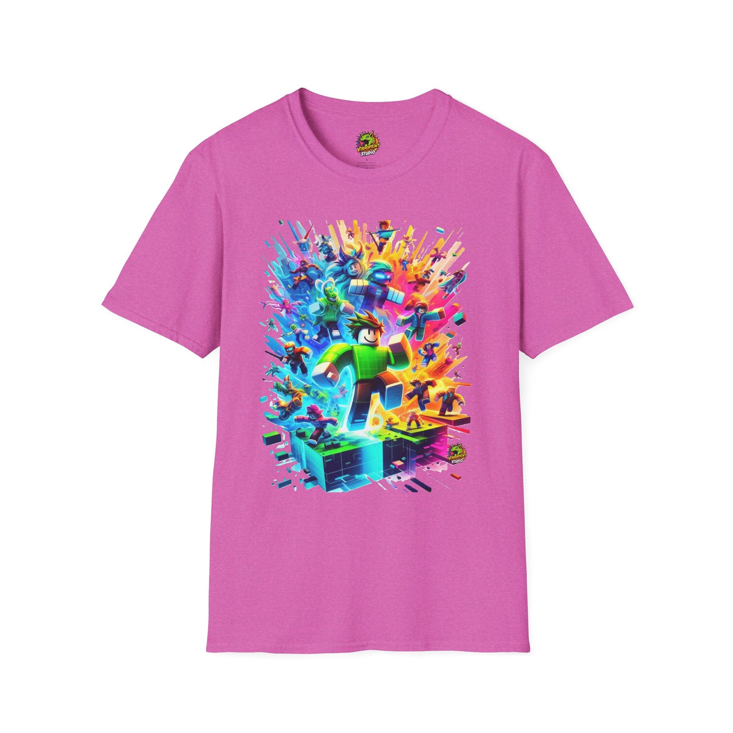 product - Cool Roblox Gamer Tee for Boys & Girls | Roblox Adventure Shirt | Roblox Graphic T-Shirt | Fun Gift for Roblox Lovers - custom-made. limited stock. Order yours now and stand out with this exclusive piece!