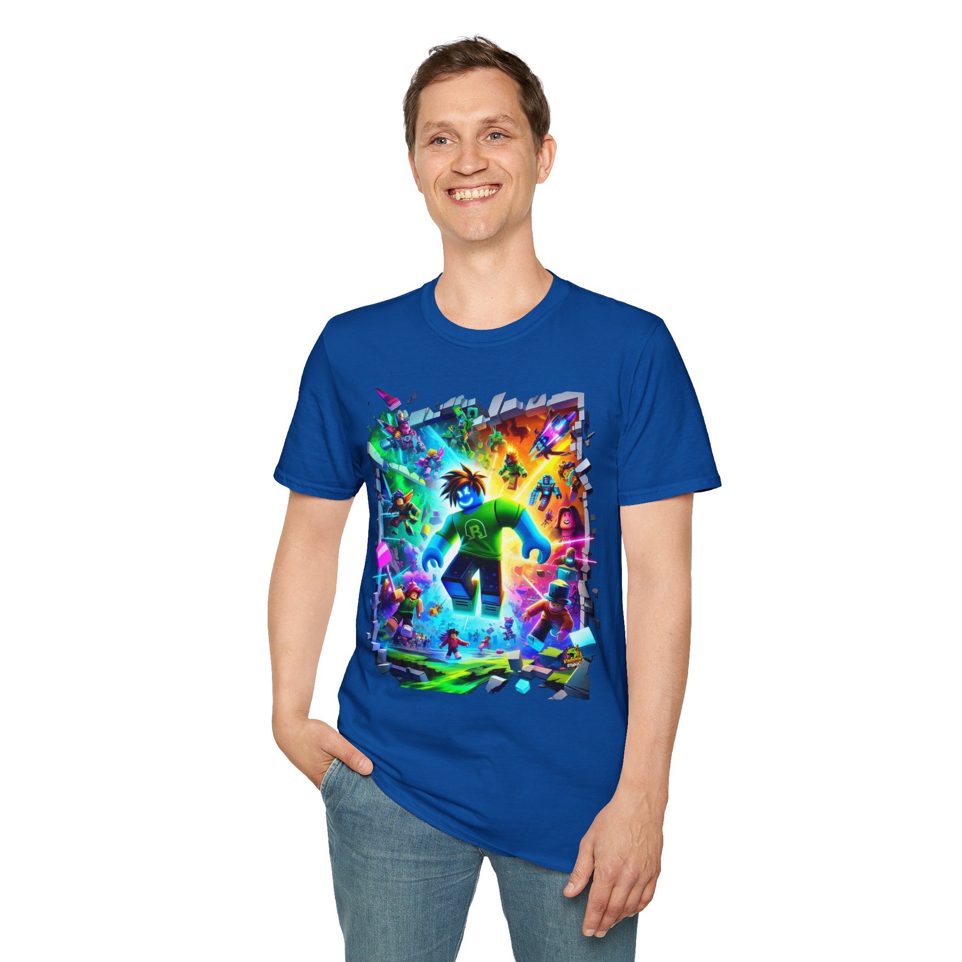 Roblox - Roblox Adventure T-Shirt for Kids | Roblox Clothing for Boys & Girls | Trendy Roblox Graphic Tee | Cool Roblox Merch - custom-made. limited stock. Order yours now and stand out with this exclusive piece!