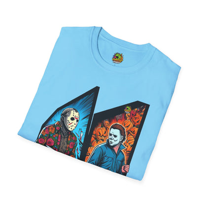 Jason Voorhees & Michael Myers Funny Halloween Shirt