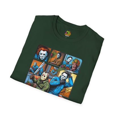 Jason Voorhees & Michael Myers Funny Shirt | Halloween Horror Tee