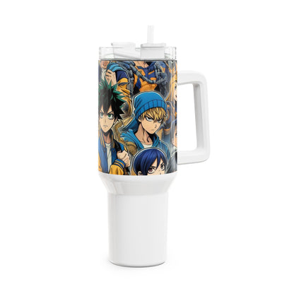 Stanley - Stanley cup | Colorful Anime Geek Drinkware | Cartoon Tumbler for Gamers - custom-made. limited stock. Order yours now and stand out with this exclusive piece!