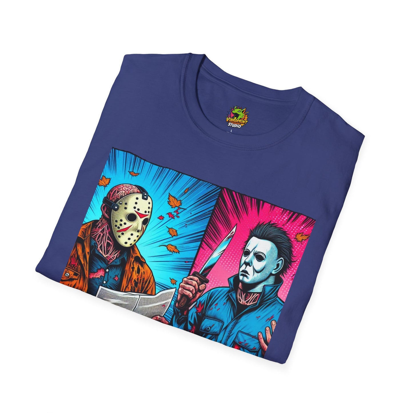 Michael Myers Vintage Tee | Jason Voorhees Funny Halloween Picnic Shirt