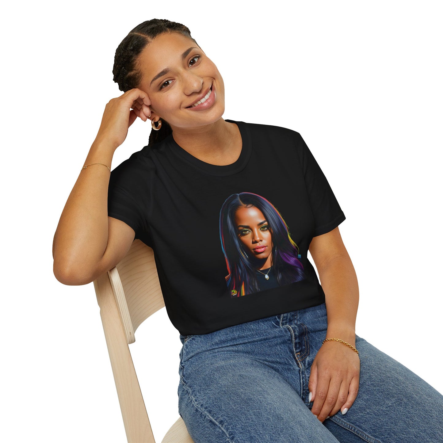 Memorial - Aaliyah shirt | A Timeless Tribute to the Princess of R&B | Memorial T-Shirt for Fans - custom-made. perfect gift idea. Order yours now and stand out with this exclusive piece!