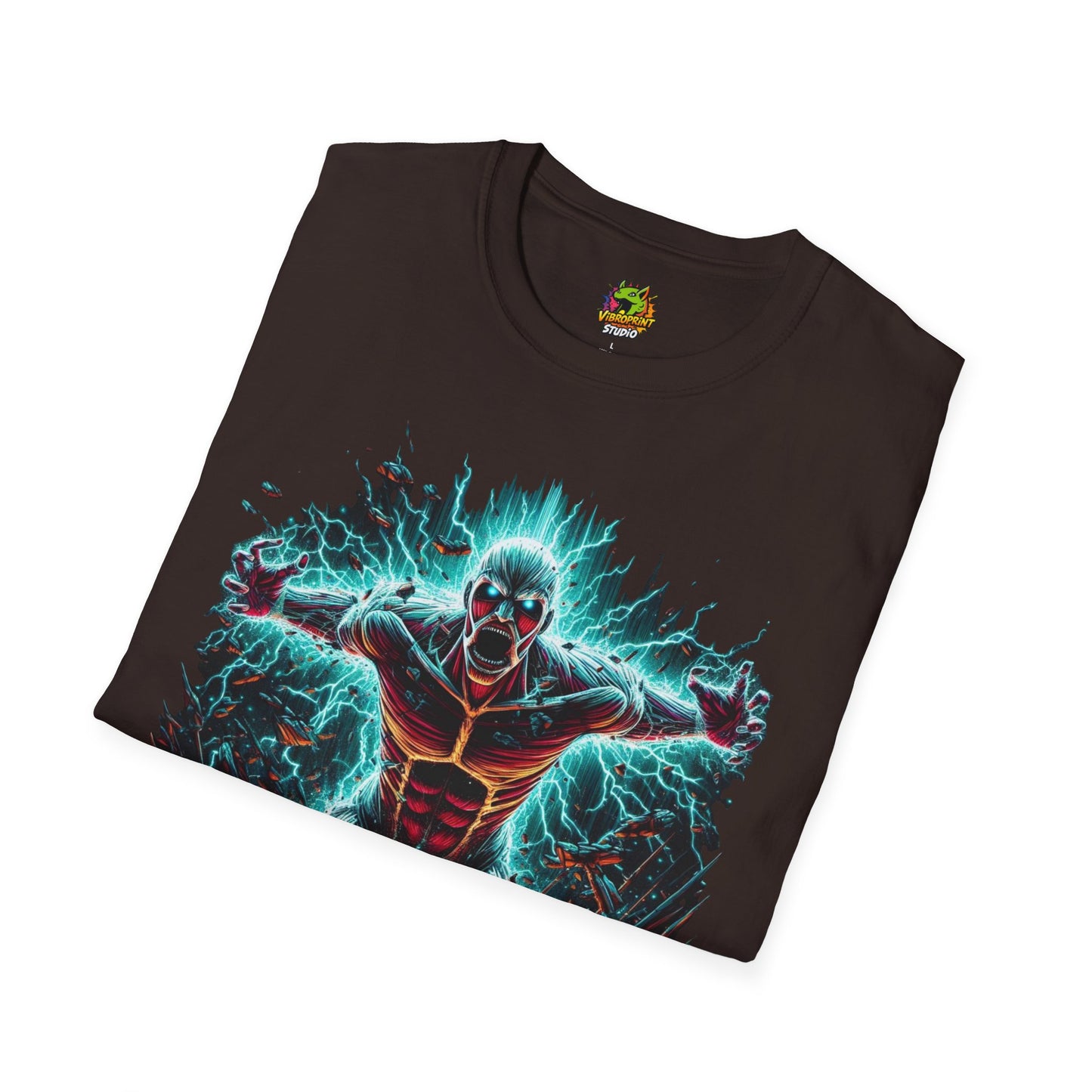 Eren - Eren Yeager Titan’s Vengeance Tee | Official Attack on Titan Shirt | - premium material. limited stock. Order yours now and stand out with this exclusive piece!