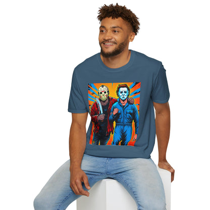 Jason Voorhees & Michael Myers Shirt | Funny Halloween Horror Tee