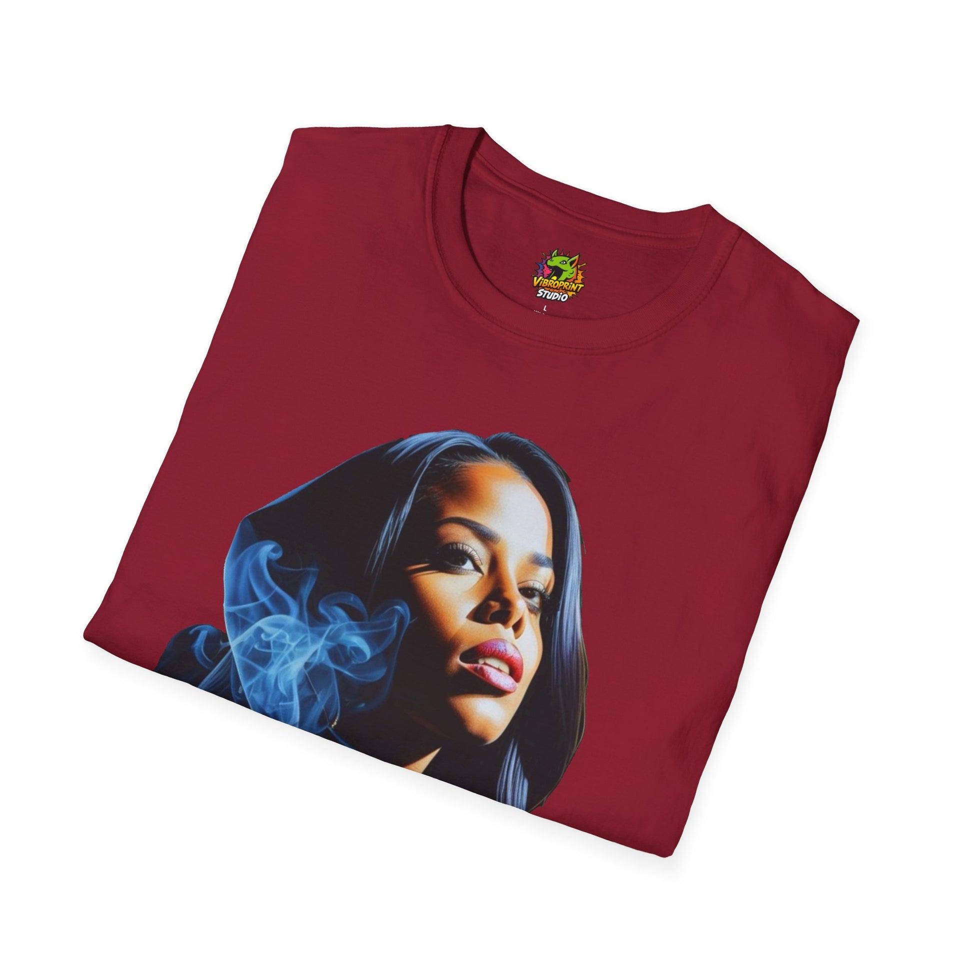 | - Aaliyah shirt | Queen of Urban Pop Tribute Tee | 90s R&B Legend - custom-made. limited stock. Order yours now and stand out with this exclusive piece!