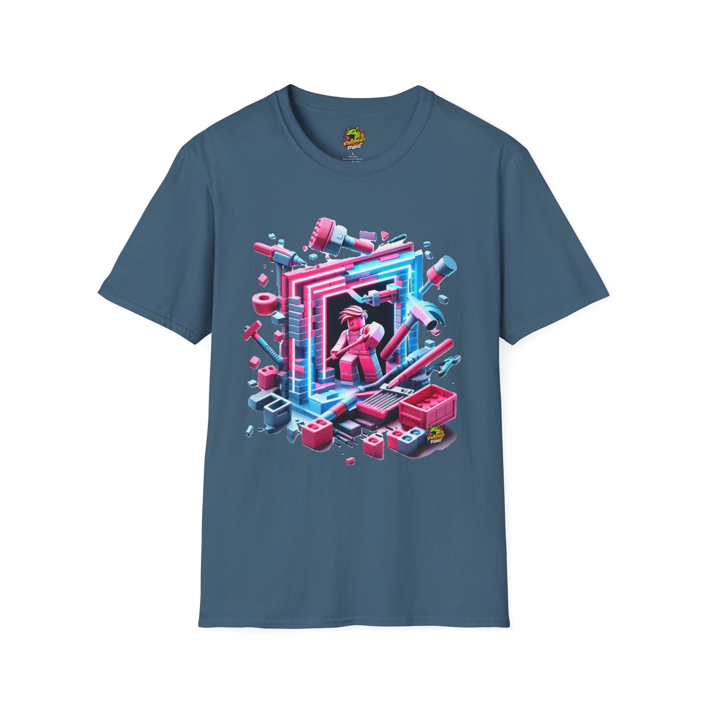 Neon - Roblox T-Shirt - Neon City Tour - custom-made. perfect gift idea. Order yours now and stand out with this exclusive piece!