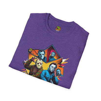 Shirt - Jason Voorhees & Michael Myers Shirt | Funny Halloween Horror Tee - custom-made. limited stock. Order yours now and stand out with this exclusive piece!