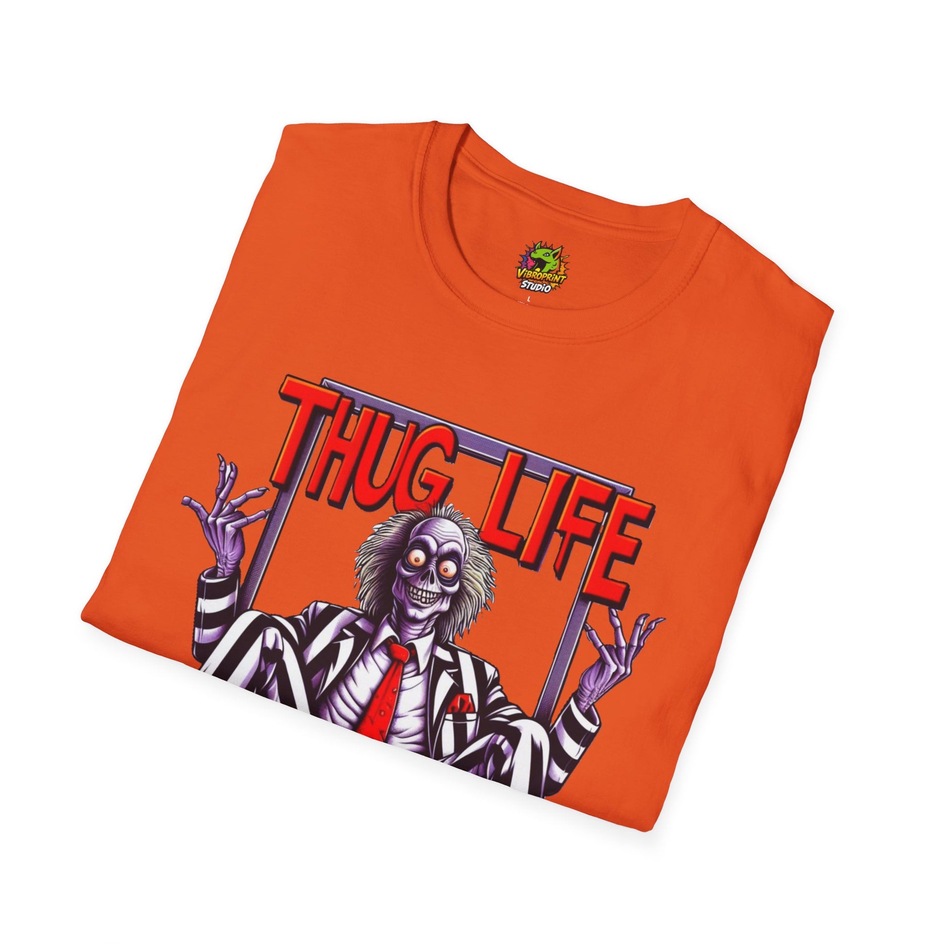 high-quality - Beetlejuice Shirt | Funny Thug Life Graphic T-Shirt | Halloween Beetlejuice Tee - premium material. perfect gift idea. Order yours now and stand out with this exclusive piece!