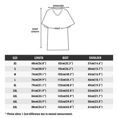 Back view: Naruto Shippuden Men's V-Neck T-Shirt, featuring a minimalist design. (Specifies the view shown in the image – back – and design style if applicable.Good for showcasing a simple back or a design that continues onto the back.)