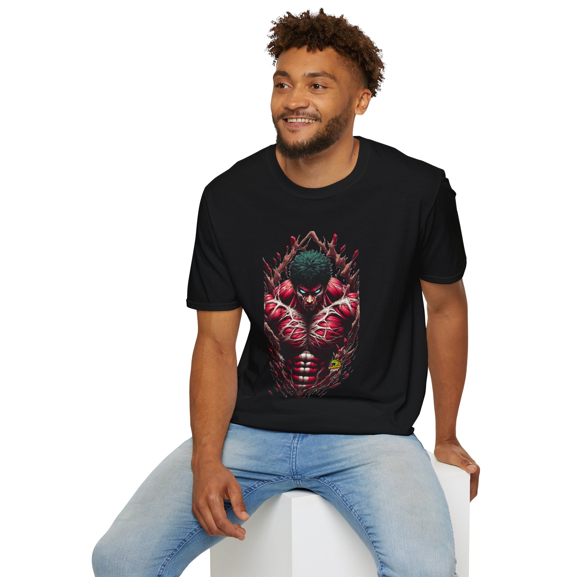 Confidence - UFC T Shirt | Unleash Fierce Confidence | Motivational UFC Tee with Baki Anime Influence for Gym Lovers - premium material. limited stock. Order yours now and stand out with this exclusive piece!