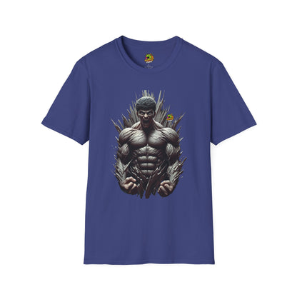 | - UFC T Shirt | Unleash Fierce Confidence | UFC Tee with Baki Anime Inspiration for Gym - custom-made. perfect gift idea. Order yours now and stand out with this exclusive piece!