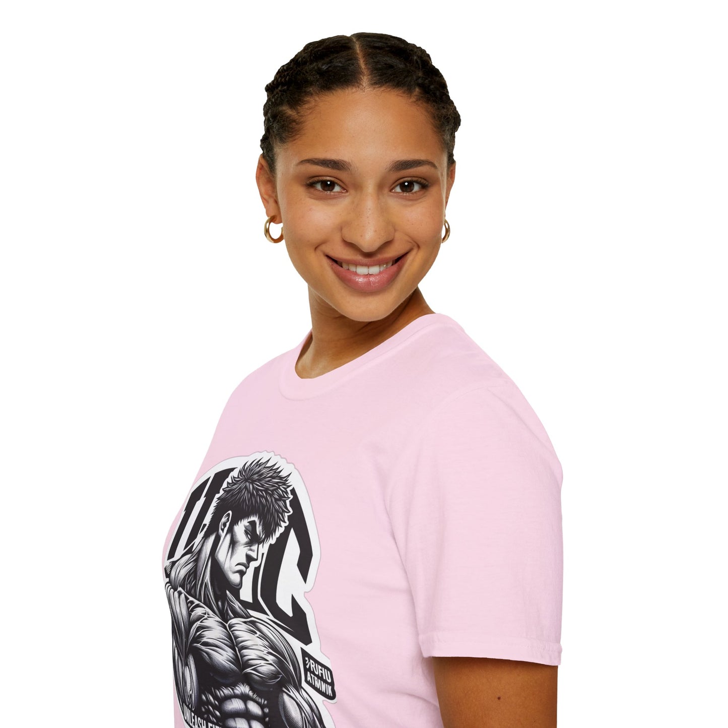 UFC T Shirt | Unleash Fierce Confidence | UFC Tee with Baki Anime T Shirt Inspiration