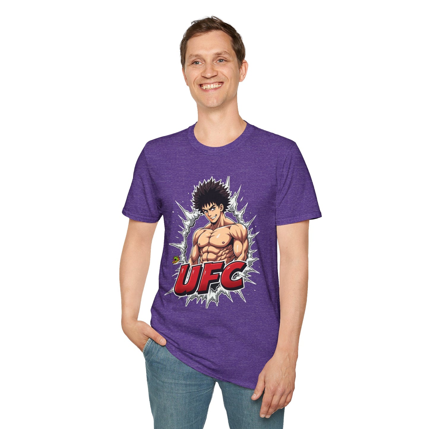 Unleash - UFC T Shirt | Unleash Fierce Confidence | Motivational UFC Tee with Baki Anime Elements - premium material. perfect gift idea. Order yours now and stand out with this exclusive piece!