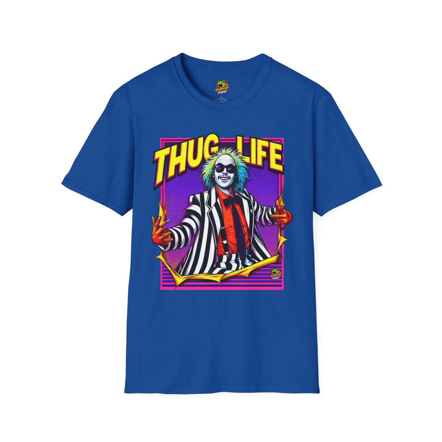 Thug - Beetlejuice Shirt | Thug Life Halloween T-Shirt | Creepy Beetlejuice Graphic Tee - premium material. perfect gift idea. Order yours now and stand out with this exclusive piece!