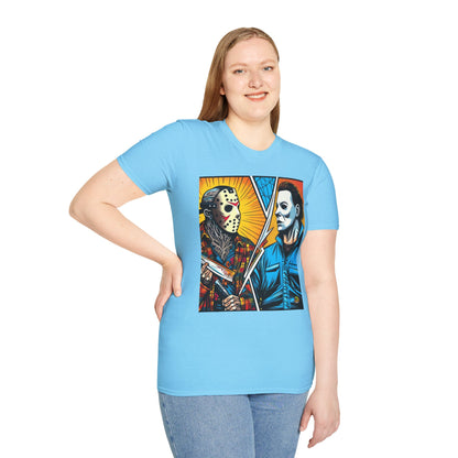 Jason & Michael Halloween Shirt | Funny Vintage Horror Tee