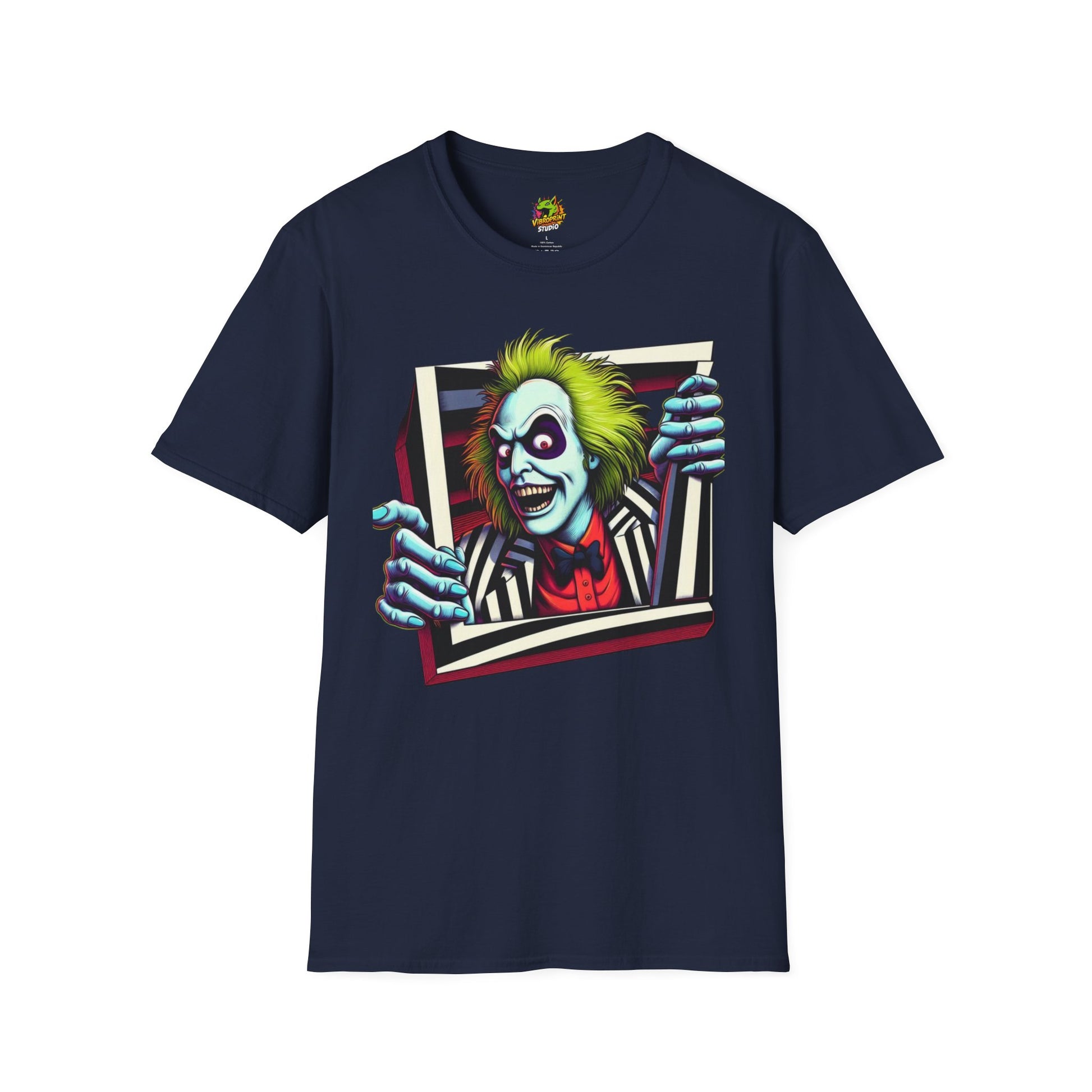 Beetlejuice - Beetlejuice Shirt | Retro Halloween Graphic Tee | Classic Beetlejuice Movie Style | Funny and Spooky T-Shirt for Adults - custom-made. limited stock. Order yours now and stand out with this exclusive piece!