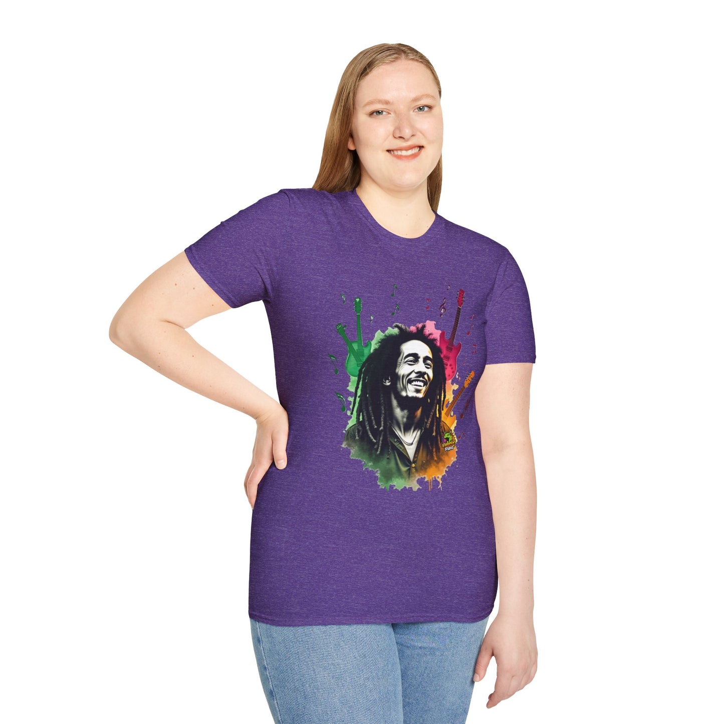 Bob Marley T-Shirt - Reggae Icon - VibroPrint Studio