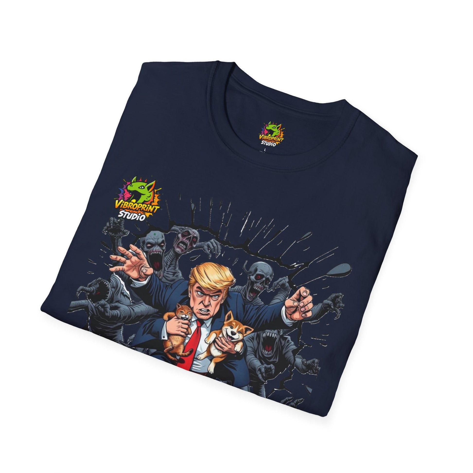 | - They're Eating the Dogs Shirt | Satirical Trump Election T-Shirt | Funny Political Humor Tee - premium material. limited stock. Order yours now and stand out with this exclusive piece!