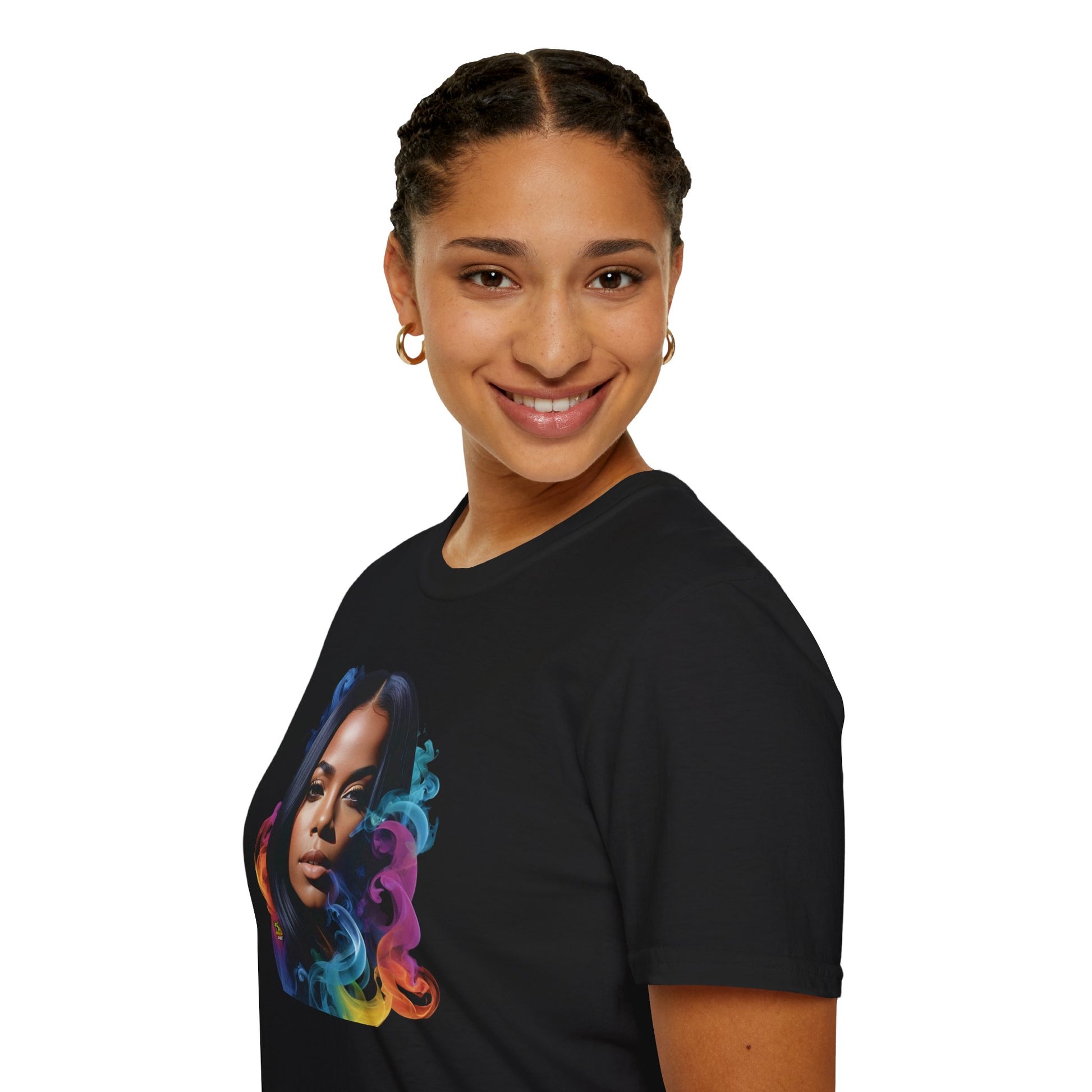 Remembering - Aaliyah shirt | Remembering a Legend | Memorial Tribute to the Princess of R&B - premium material. perfect gift idea. Order yours now and stand out with this exclusive piece!